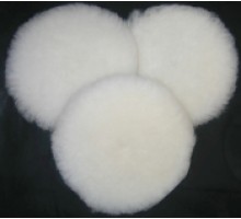 HAU11011 - Lambs Wool Buffing Pads Pkg/3