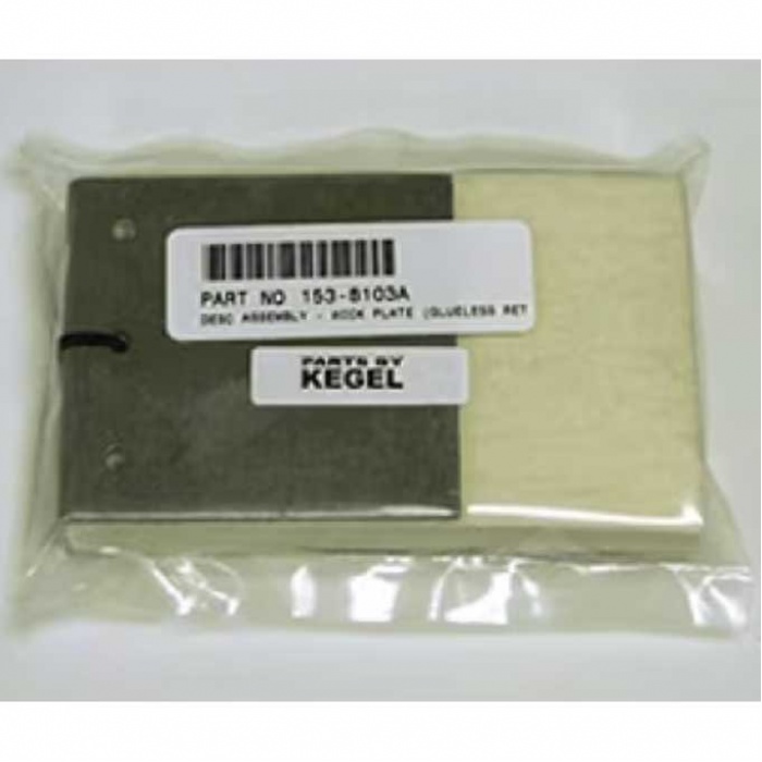 Kegel 153-8103A - 3 Complete Wick Plate (No Glue Retrofit)
