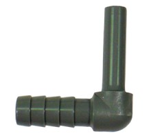 1540227 - Elbow - Tube To Hose Barb (1/4 Stem x 5/16 ID Hose)