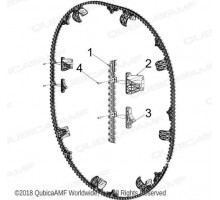 088001562 - EDGE Roller Chain Asm Even