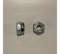 11170006001 - Locknut 10-32 Nyln Insrt Zinc Plate (Bag Of 25) Zinc Plate