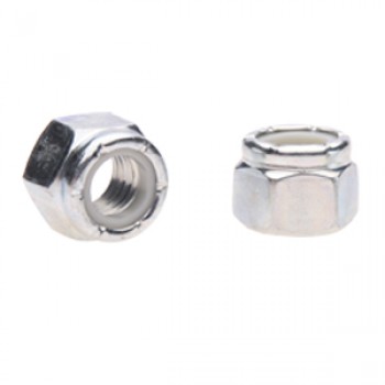 11170011001 - Locknut 3/8-16 Nyln Insrt Zinc Plat (Bag Of 25)