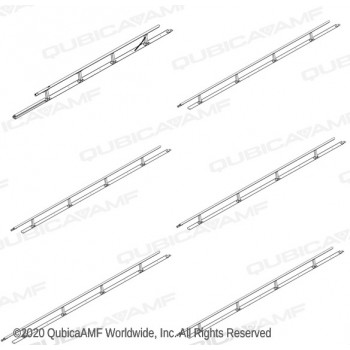 049007005-C - Bumper Rail, Left, Clear