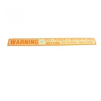 070005614 - Decal Warning