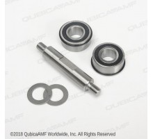 610900711 - Straight Shaft & Spacer Kit Upper (1 shaft, 2 bearings, 2 spacers)