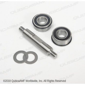 610900711 - Straight Shaft & Spacer Kit Upper (1 shaft, 2 bearings, 2 spacers)