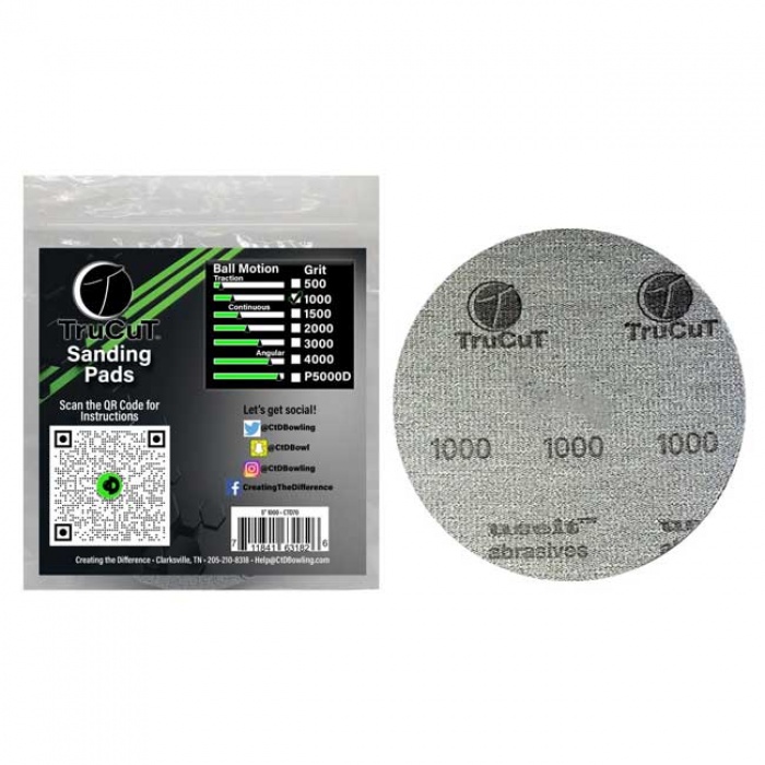 CtD - TruCut Sanding Pad 1000 Grit