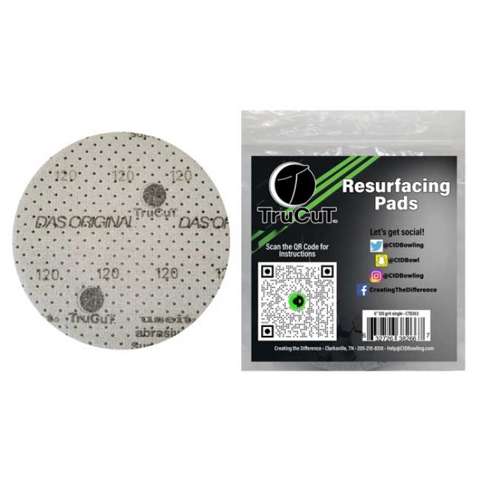 CtD - TruCut 120 Grit Sanding Pad