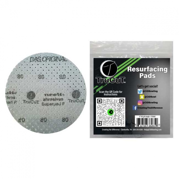 CtD - TruCut 80 Grit Sanding Pad