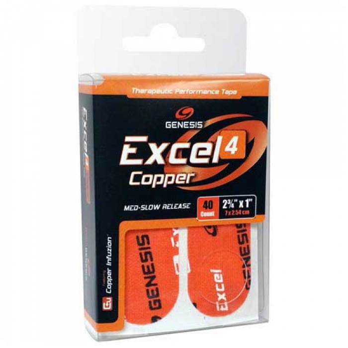 Genesis Excel Copper 4 Performance Tape Orange