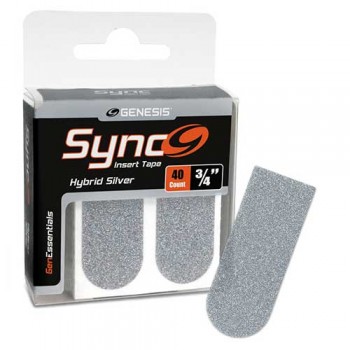 Genesis Sync 3/4 inch Insert Tape Hybrid Silver Box/40pcs