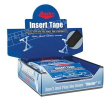 Master Insert Tape 3/4-inch Smooth Black 12 Packs of 32 Pieces