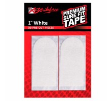 KR Strikeforce Sure Fit Tape Premium 1 Inch White 30Pc Box 12 pack