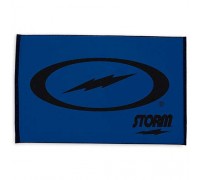 Storm Woven Towel Blue/Black