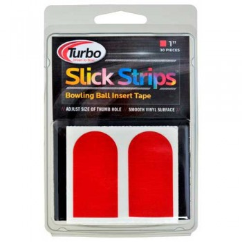 Turbo Slick Strips 1" Red [30 Piece]