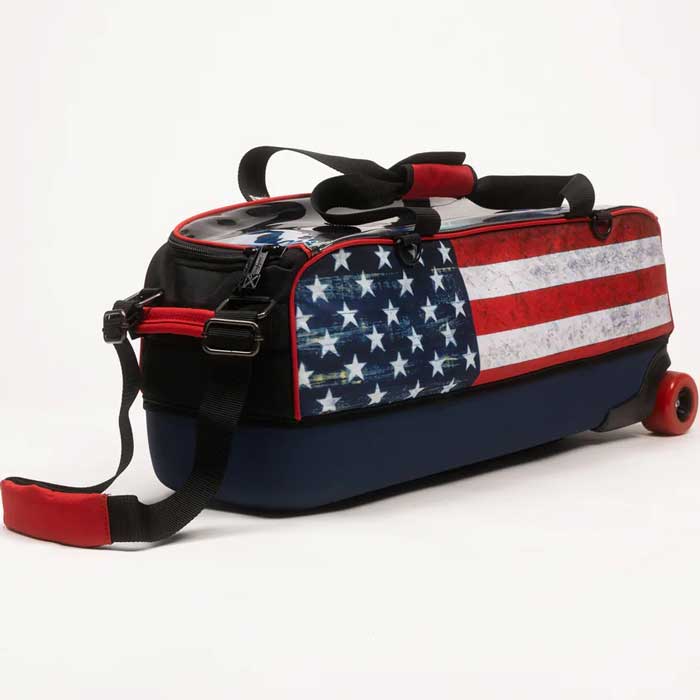 Strikeforce 3-ball Roller Fast Slim American Flag