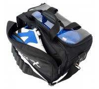 KR Strikeforce 2-ball Tote Fast With Shoes Black