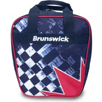 Brunswick Spark Single Tote Checkered Flag