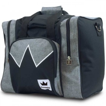 Brunswick Edge Single Tote Grey/Black