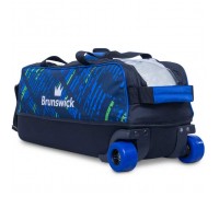 Brunswick Punisher Triple Tote Blue / Green