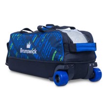 Brunswick Punisher Triple Tote Blue / Green