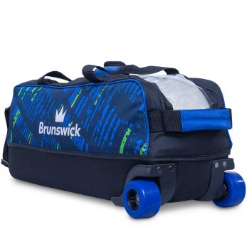 Brunswick Punisher Triple Tote Blue / Green