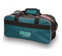 Storm 2-ball Tote Steel Blue/Black