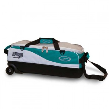 Storm 3 Ball Travel Tote Pro White/Teal