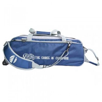 Vise 3 Ball Tote Roller Navy Silver