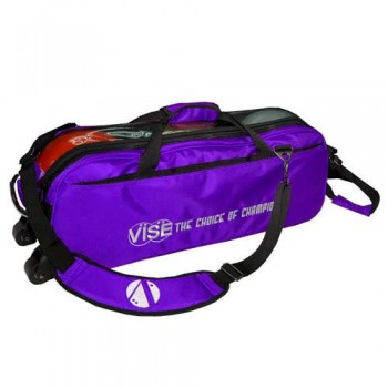 Vise 3 Ball Tote Roller Purple