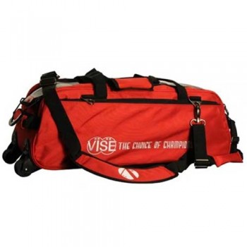 Vise 3 Ball Tote Roller Red