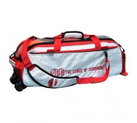 Vise 3 Ball Tote Roller White Red