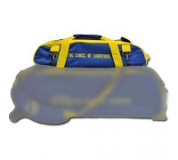 Vise Shoe Bag Add-On Blue Yellow For Vise 3 Ball Roller