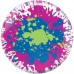 Brunswick Paint Splatter Viz-A-Ball