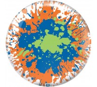 Brunswick Paint Splatter Viz-A-Ball