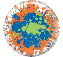 Brunswick Paint Splatter Viz-A-Ball