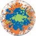 Brunswick Paint Splatter Viz-A-Ball