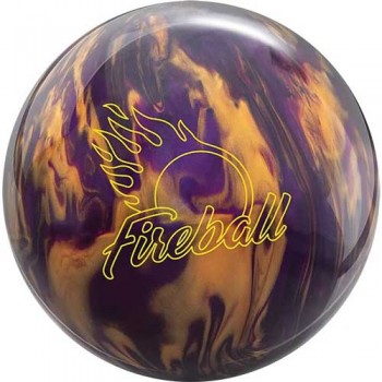 Ebonite Fireball Purple/Gold