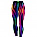 Reign Rainbow Zebra CoolWick Leggings