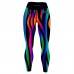 Reign Rainbow Zebra CoolWick Leggings