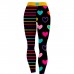 Reign Hearts and Stripes Leggings