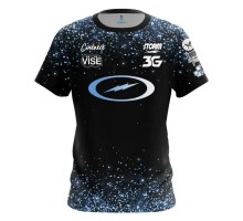Storm Melanie McDaniel Blue Glitter Love CoolWick Bowling Jersey
