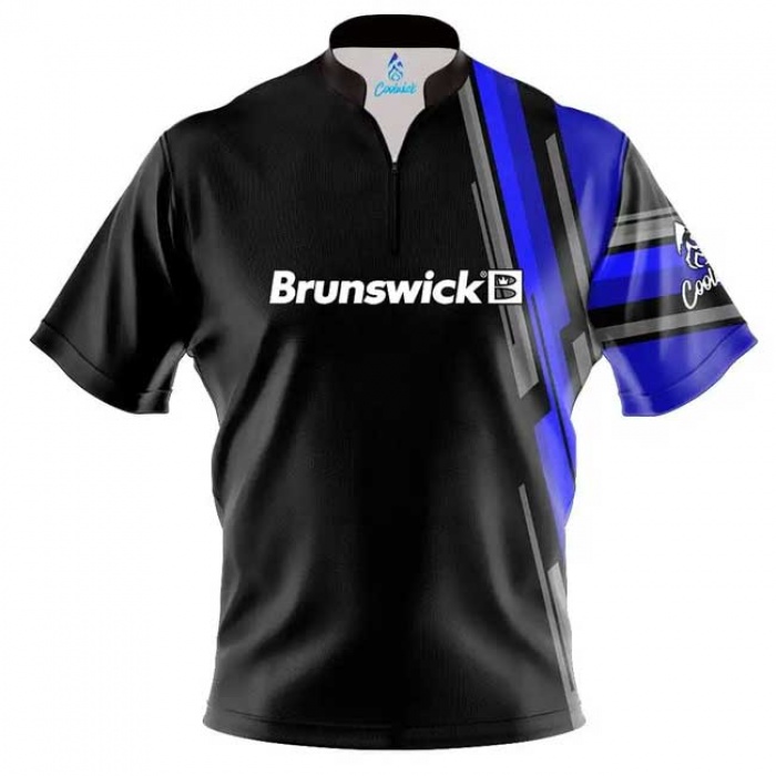 Brunswick Blue Speed Sash Zip Джерсі для боулінгу