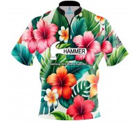 Hammer Lei Sash Zip Bowling Jersey