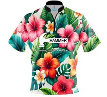 Hammer Lei Sash Zip Bowling Jersey