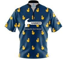 Hammer Rubber Duck Sash Zip Bowling Jersey