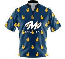 Motiv Rubber Duck Sash Zip Bowling Jersey