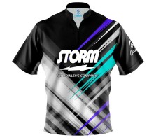 Storm NFS CoolWick Sash Zip Bowling Jersey