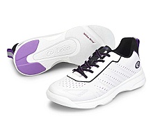 Dexter Womens Trixie White/Black/Purple