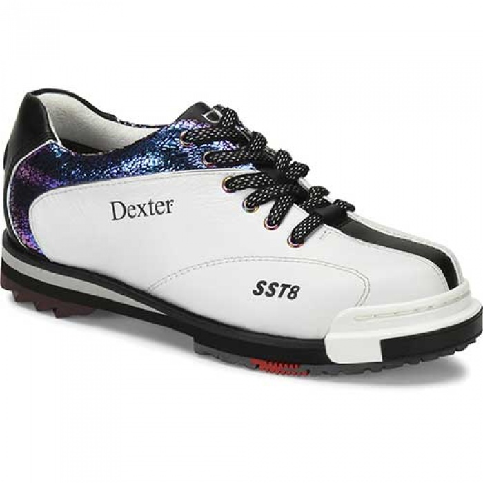 Dexter Womens SST8 Pro White Crackle Black